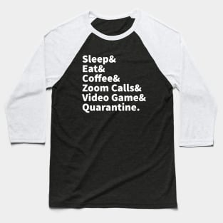 Quarantine List Baseball T-Shirt